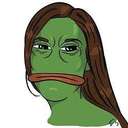 The wife of Pepe The Frog (PEEPA) logo