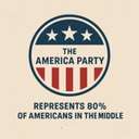 The America Party (TAP) logo