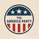THE AMERICA PARTY (TAP) logo