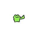 fric the frog (FRIC) logo