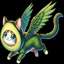 Flying Avocado Cat (FAC) logo