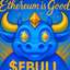 ETHEREUM IS GOOD (EBULL) logo