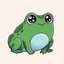 just a frog (FROG) logo