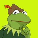 Robin the Frog (ROBIN) logo