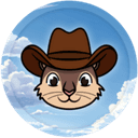 Peanut the Squirrel (PNUT) logo