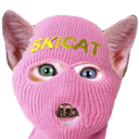 SKI MASK CAT (SKICAT) logo