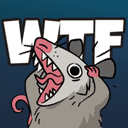 WTF Opossum (WTFO) logo
