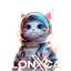 ElonXCat (EXC) logo